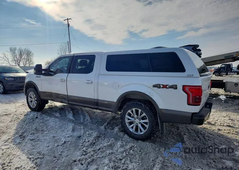 2016 Ford F150 Supercrew z USA, uszkodzony, nr VIN 1FTFW1EF7GFA53359